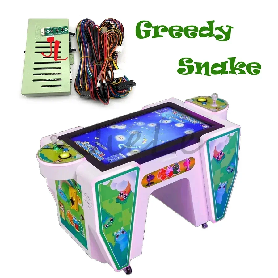 Arcade Ticket Machine - 2/4 Spelers Greedy Snake Arcade Game
