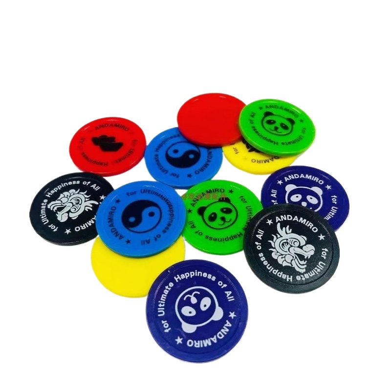Token Coin Mechanism - 500 stuks op maat gemaakte plastic