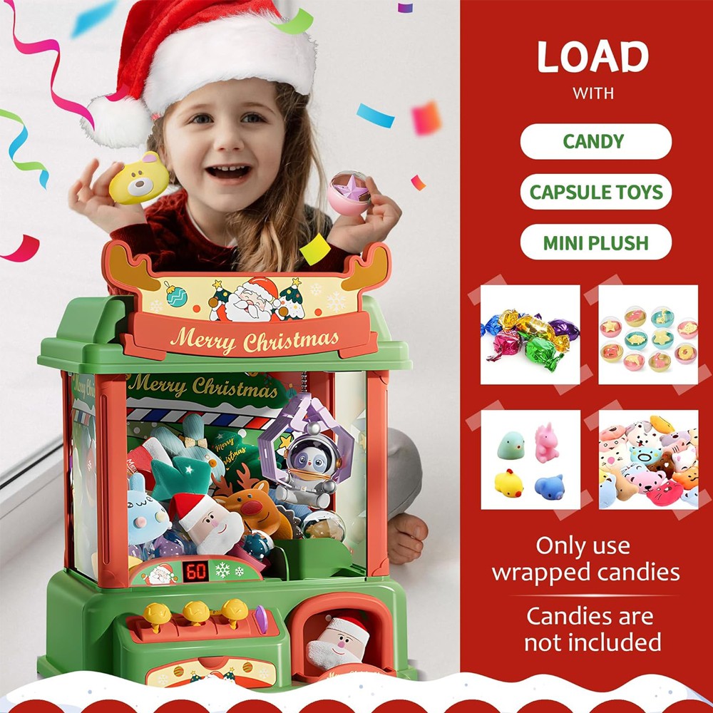 Kerst Klauw Machine Voor Kinde - Arcade Vending Machines recensie en prijs