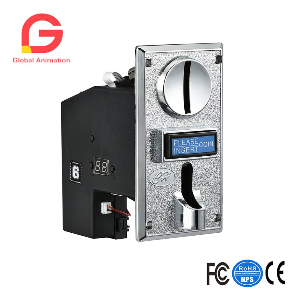 CH-924, 4-munt mech-acceptor v - Arcade Vending Machines recensie en prijs