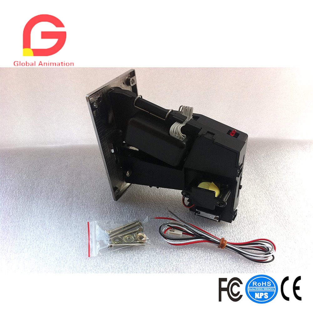 CH-924, 4-munt mech-acceptor v - Arcade Vending Machines recensie en prijs