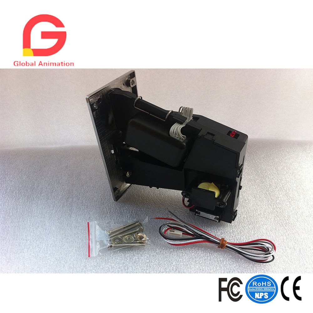CH-924, 4-munt mech-acceptor v - Arcade Vending Machines recensie en prijs